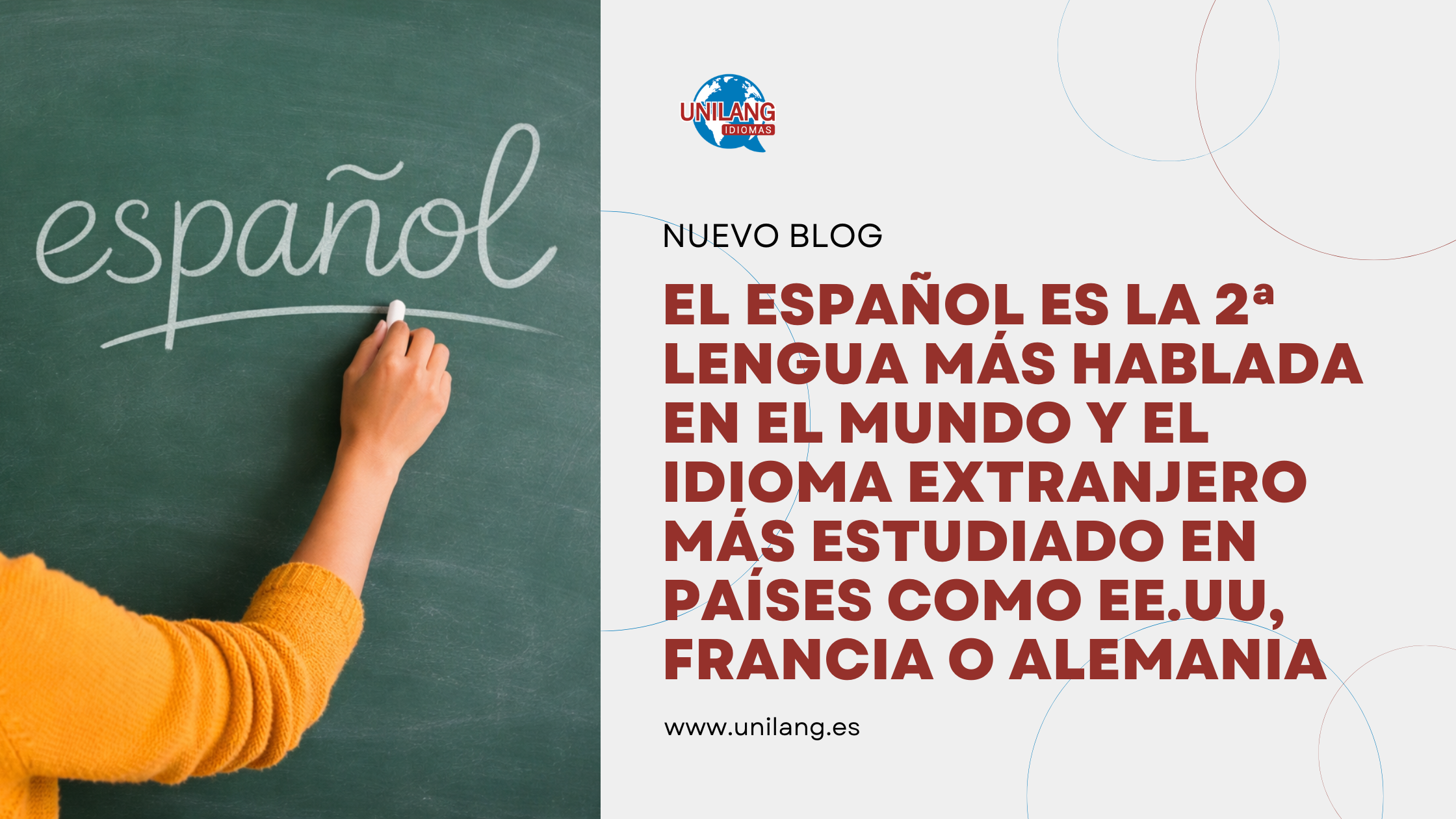 Spanish is the second most spoken language in the world and the most widely studied foreign language in countries such as the United States, France, and Germany